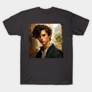 Painting of amazing Timothee Chalamet T-Shirt